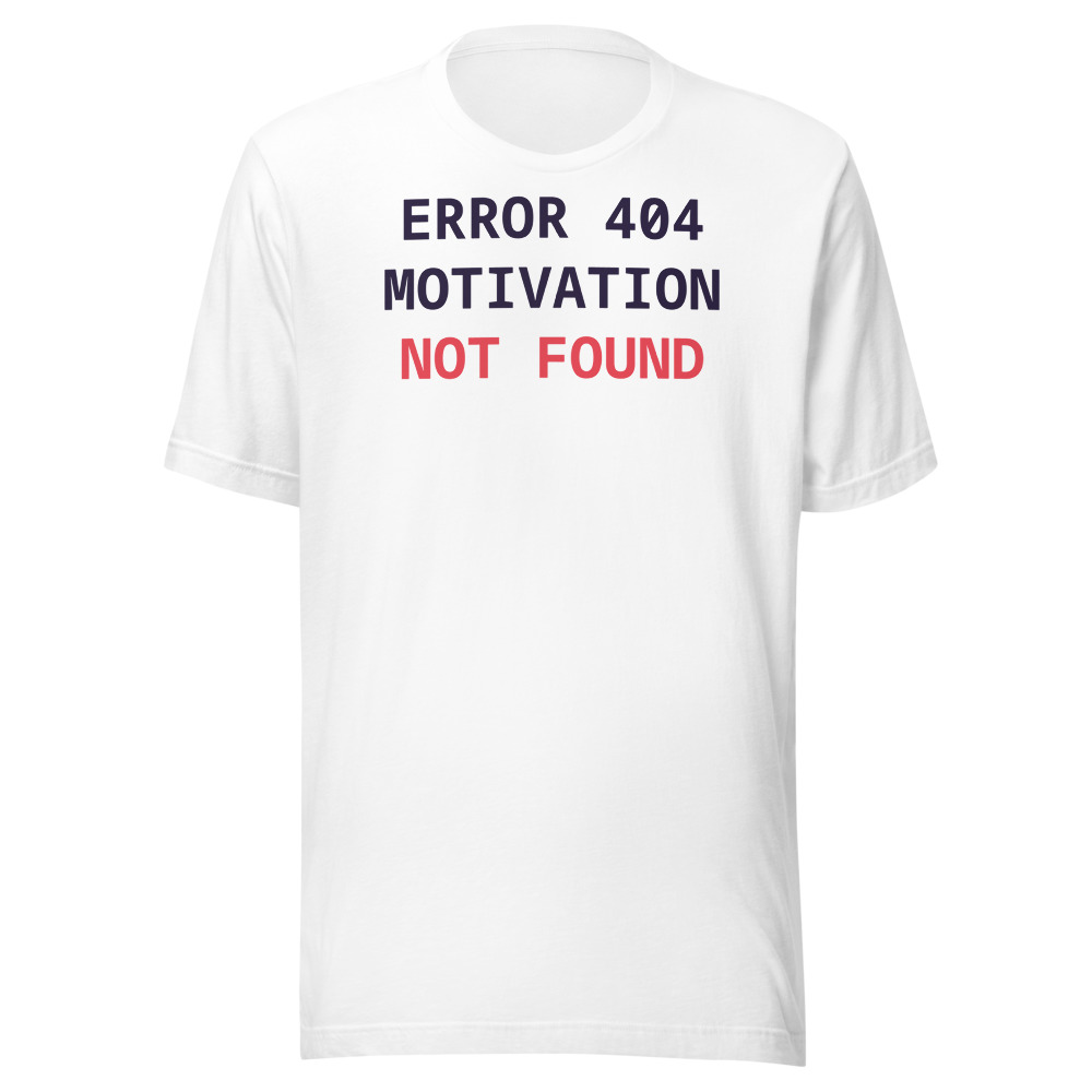 404 Motivation Not Found